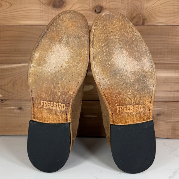 Freebird Curtis Mens Brown Suede Cap Toe Chelsea Boots Size 8 Leather Sole‎ main image 5